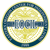 Logo for the Eastern Oregon Center for Independent Living (EOCIL)