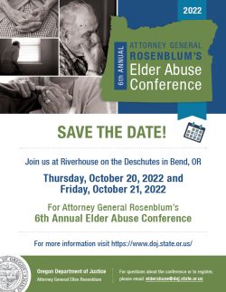 2022 DOJ Elder Abuse Conference