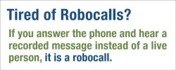 Tired of Robocalls?
