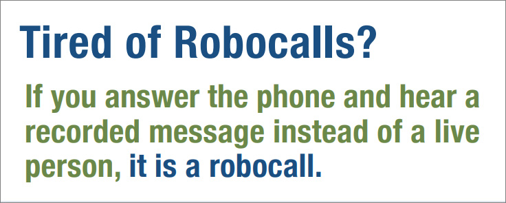 Tired of Robocalls?