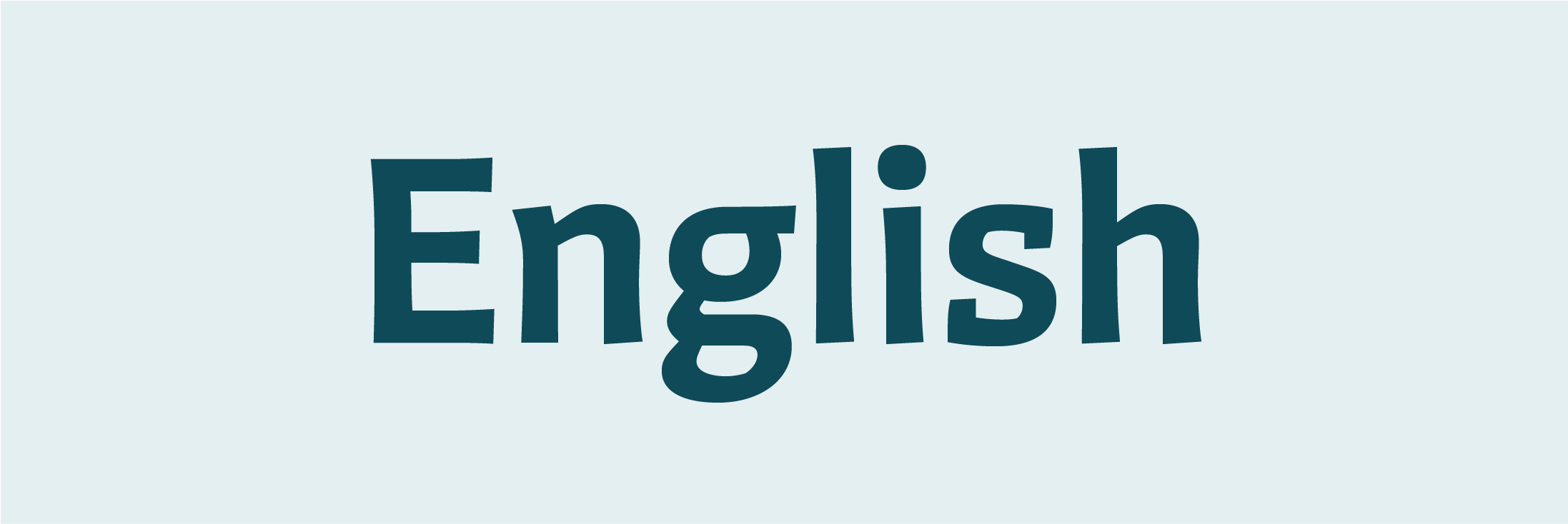 English