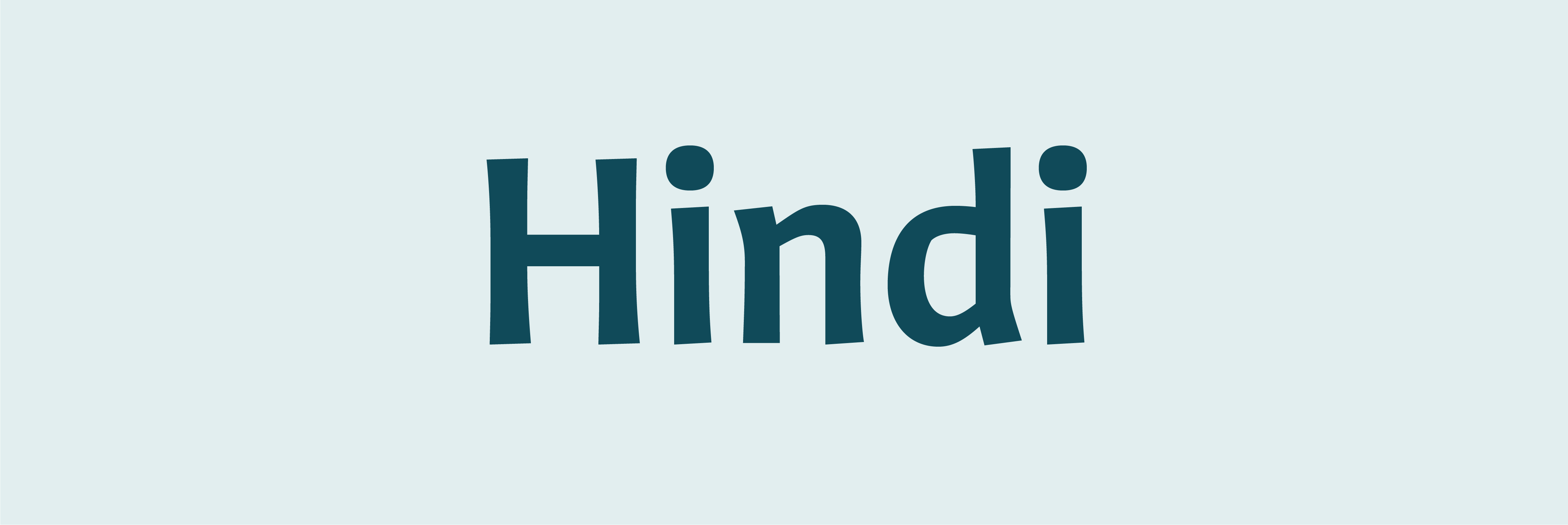 Hindi