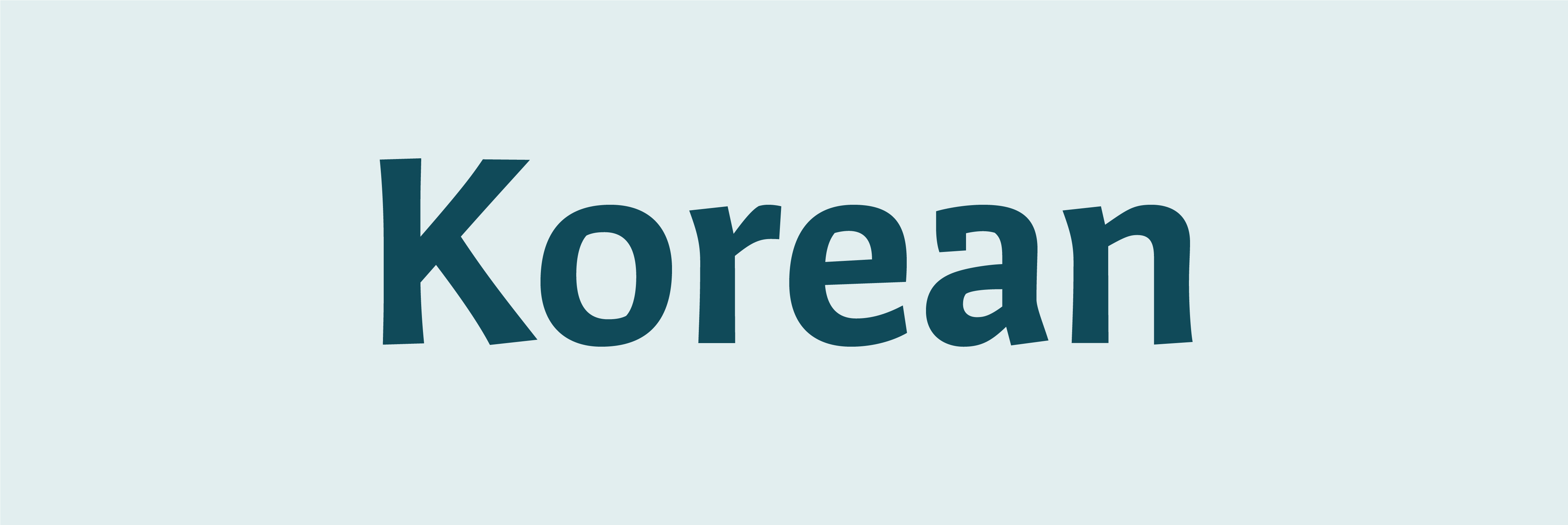 Korean