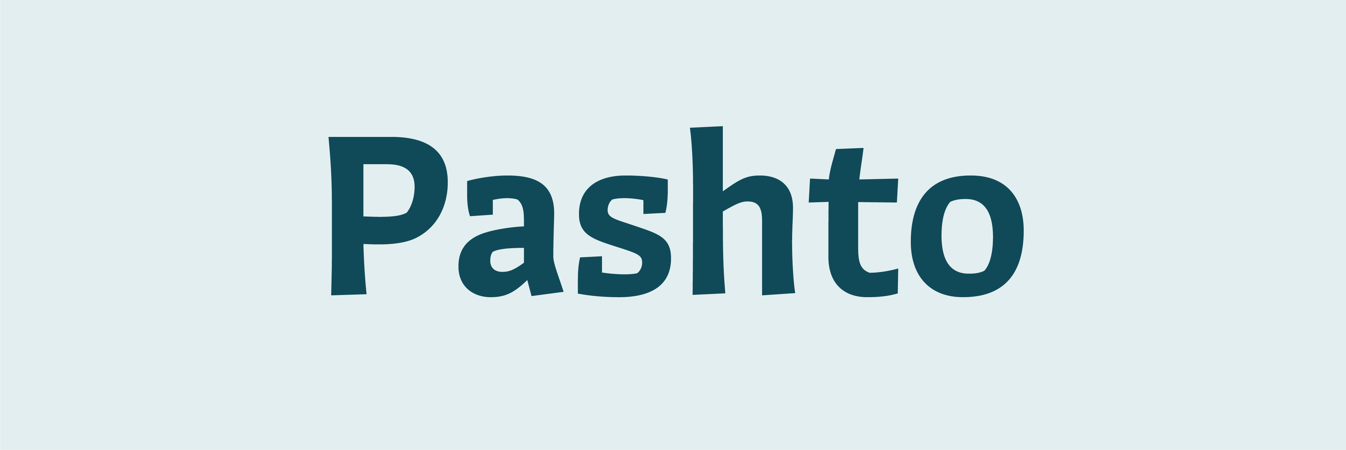 Pashto