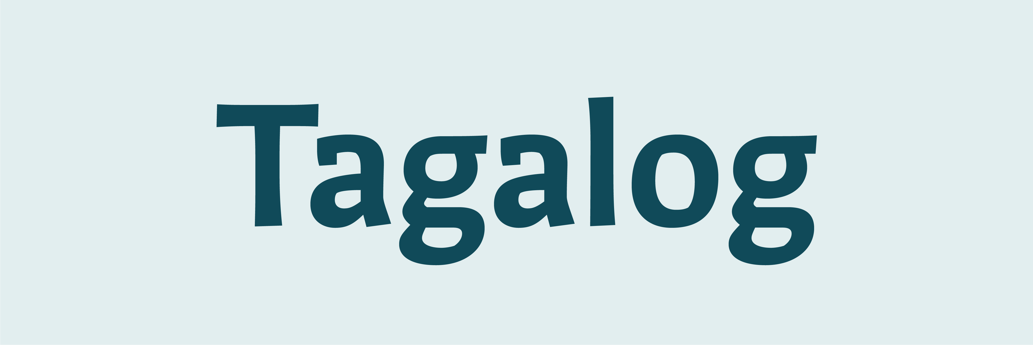 Tagalog